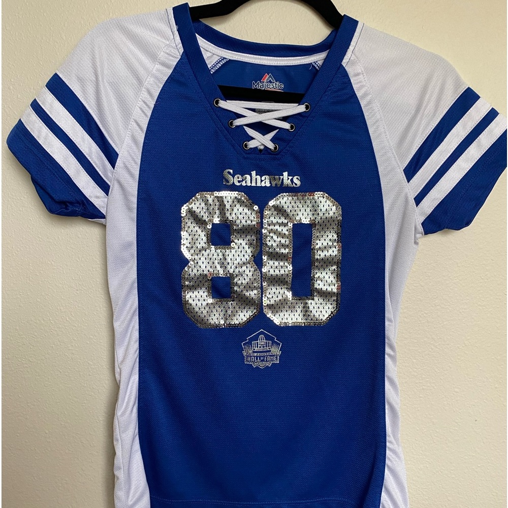 Seahawks 80 Largent jersey
